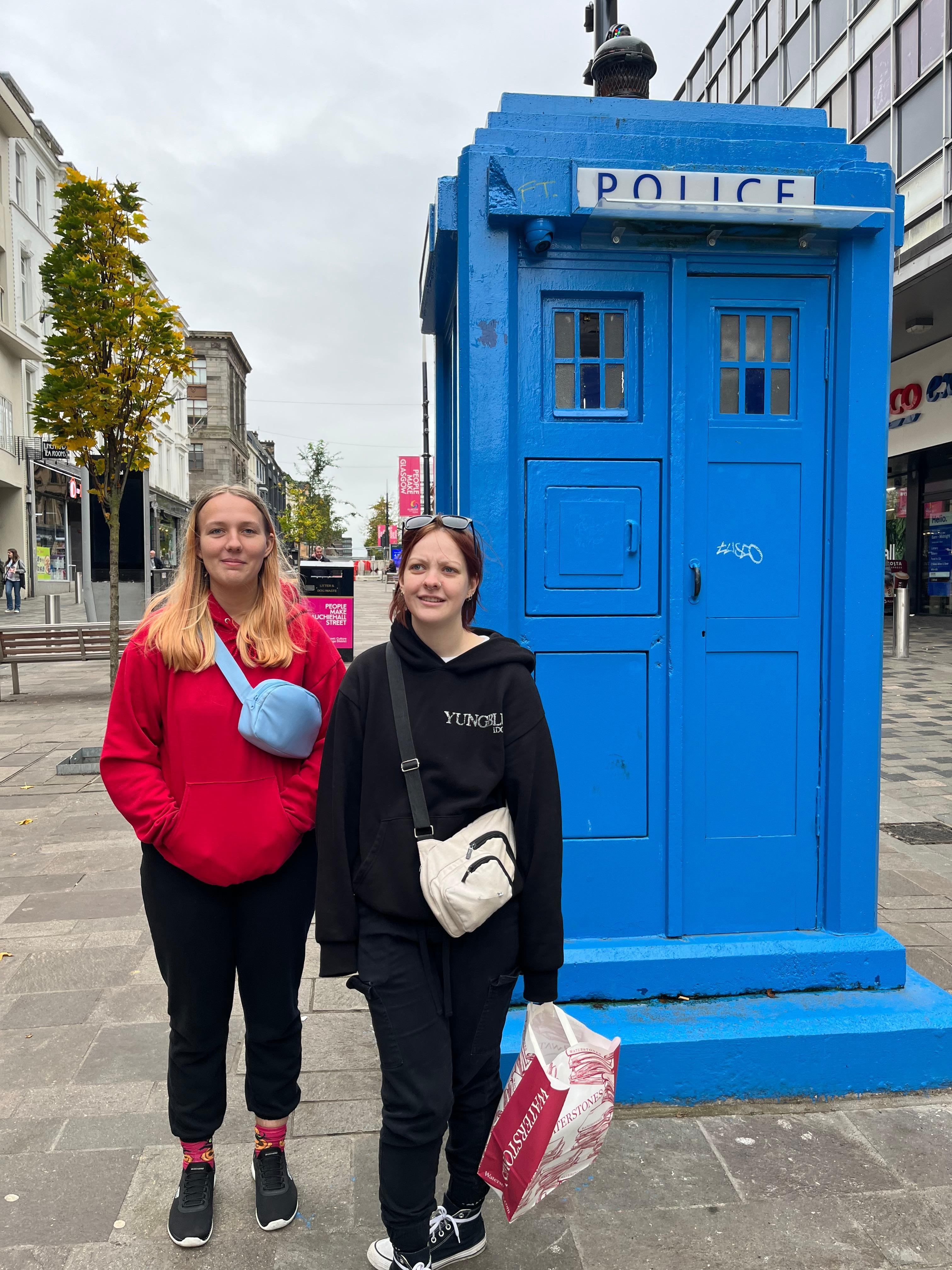 Shopping on Buchanan Street 