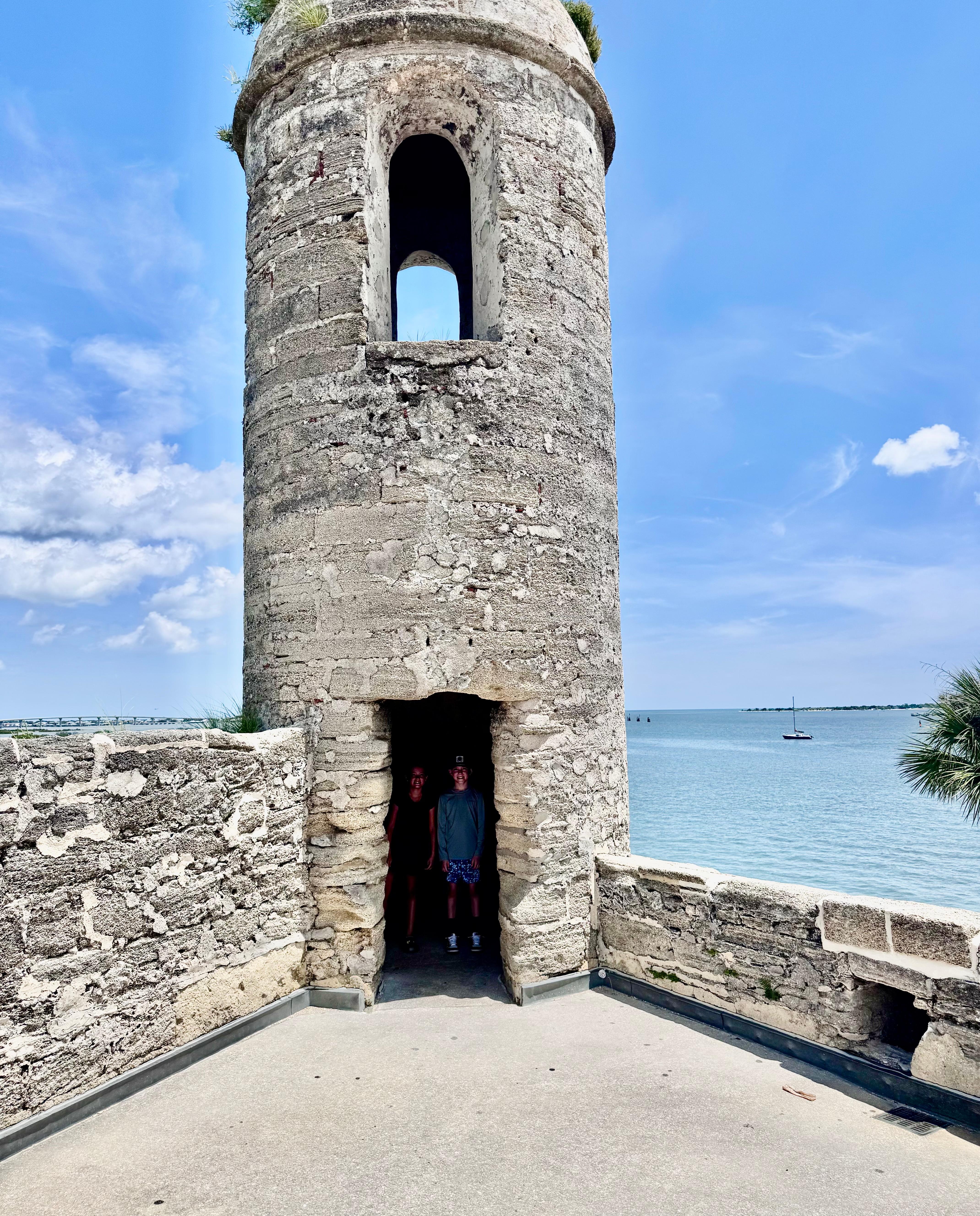 Short drive to Castillo de San Marcos National Monument