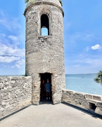 Short drive to Castillo de San Marcos National Monument
