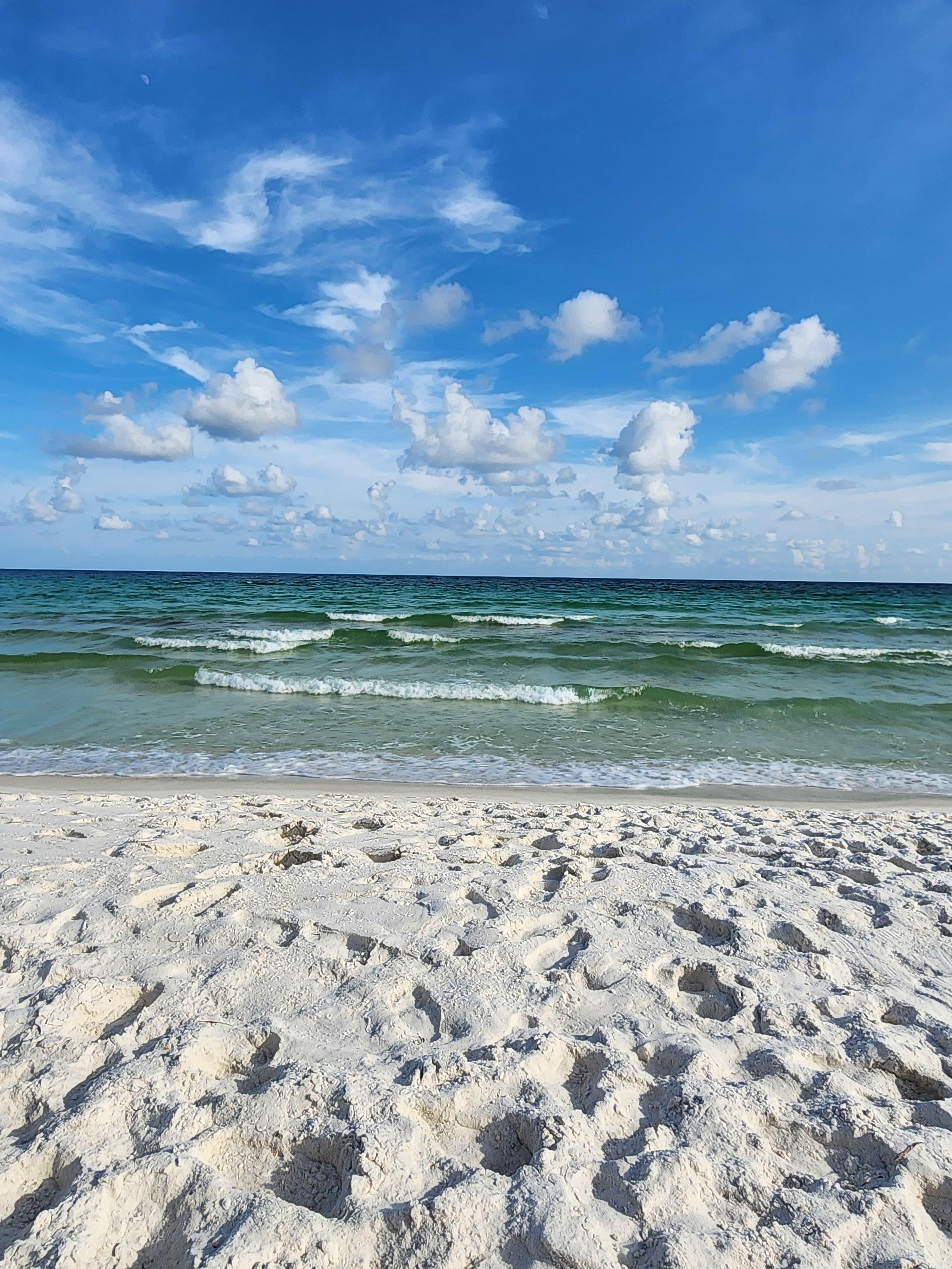 Gulf beach access right across the street from the house.