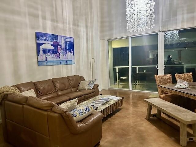 living/dining area
