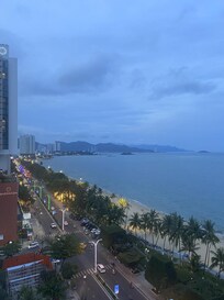 The view from our balcony