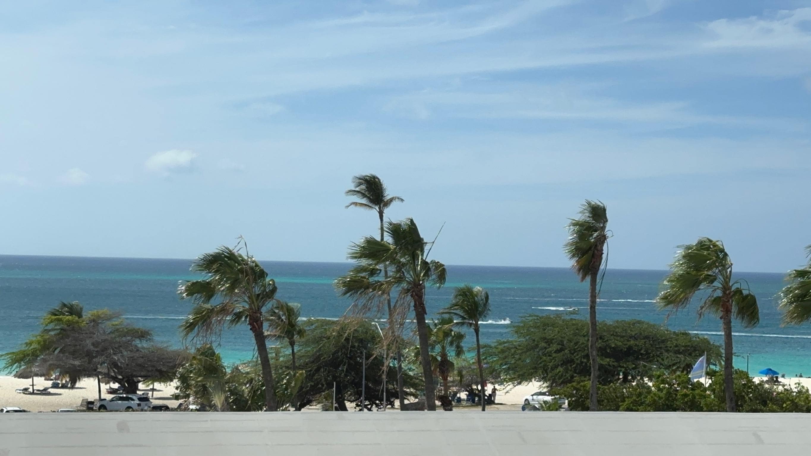 Beautiful beach weather