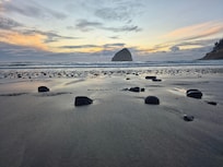 The beach was beautiful and so close we walked!