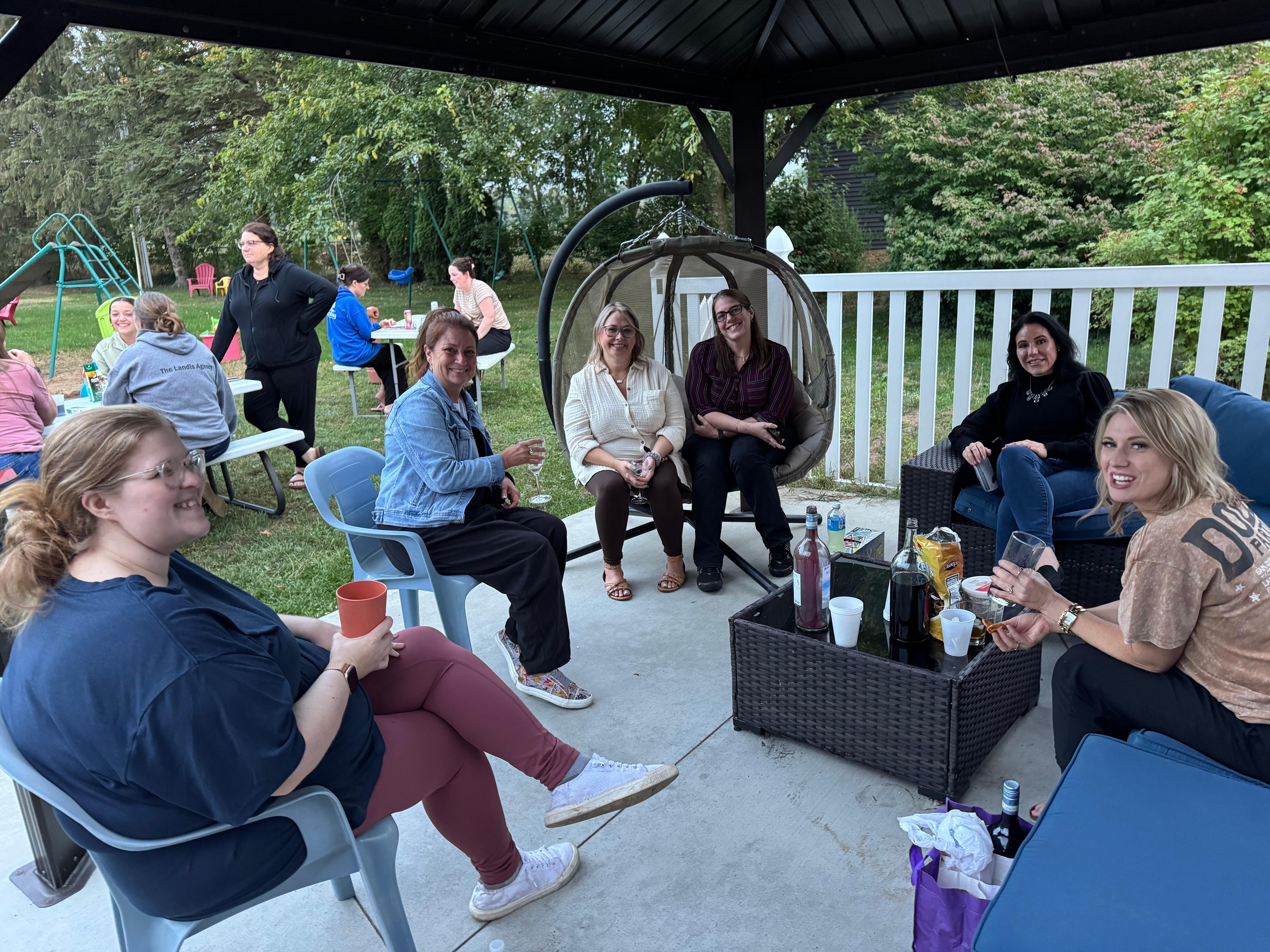 Lots of great places to relax...