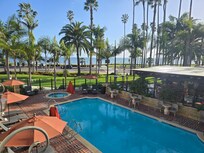 View from our room balcony