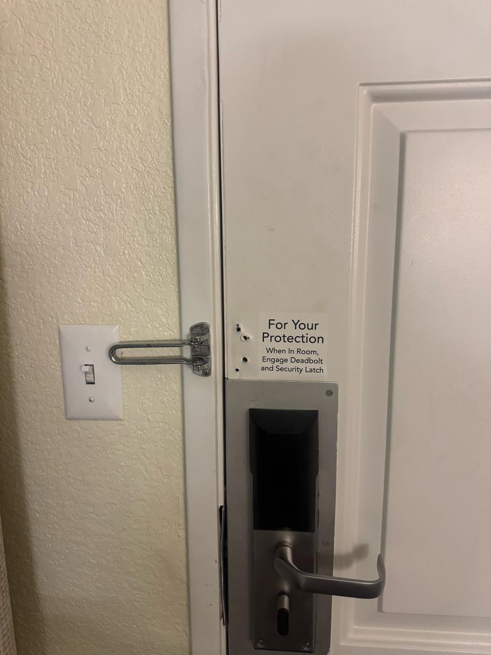 No tenía candado de seguridad