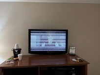 TV blurry and not working