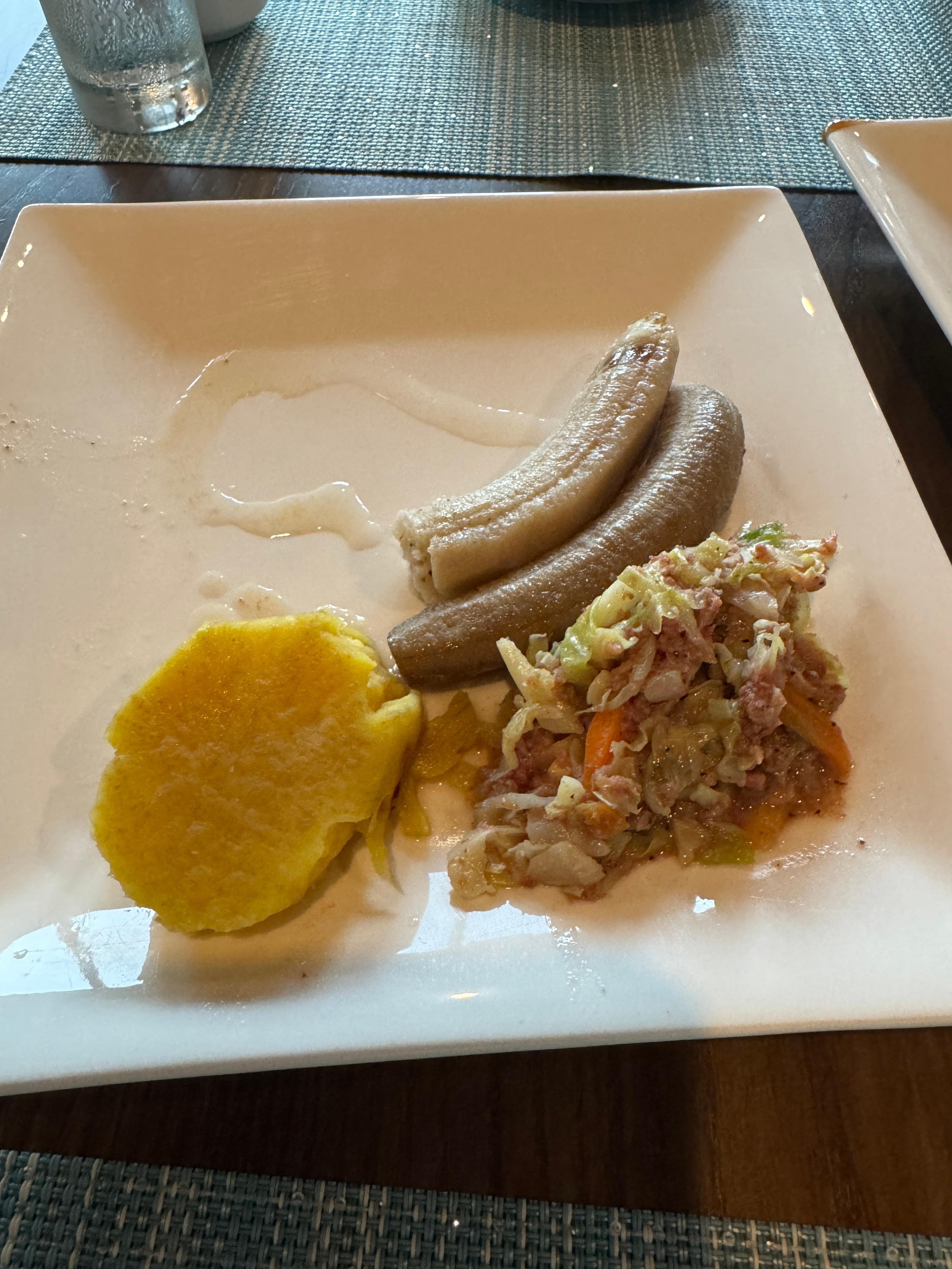 Breakfast not even a single fruit for the 9 days