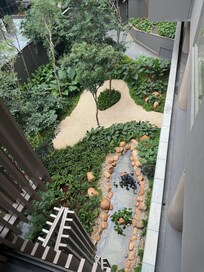 Vista do quarto para fora