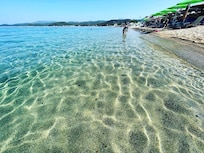 The beach