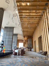 Welcome and breakfast area