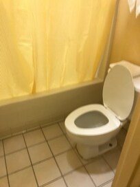 Bathroom was small and needs some tlc