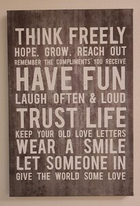 Motivasjons plakat på Rommet