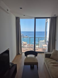 Living space and sea view