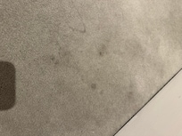 Stains on carpet