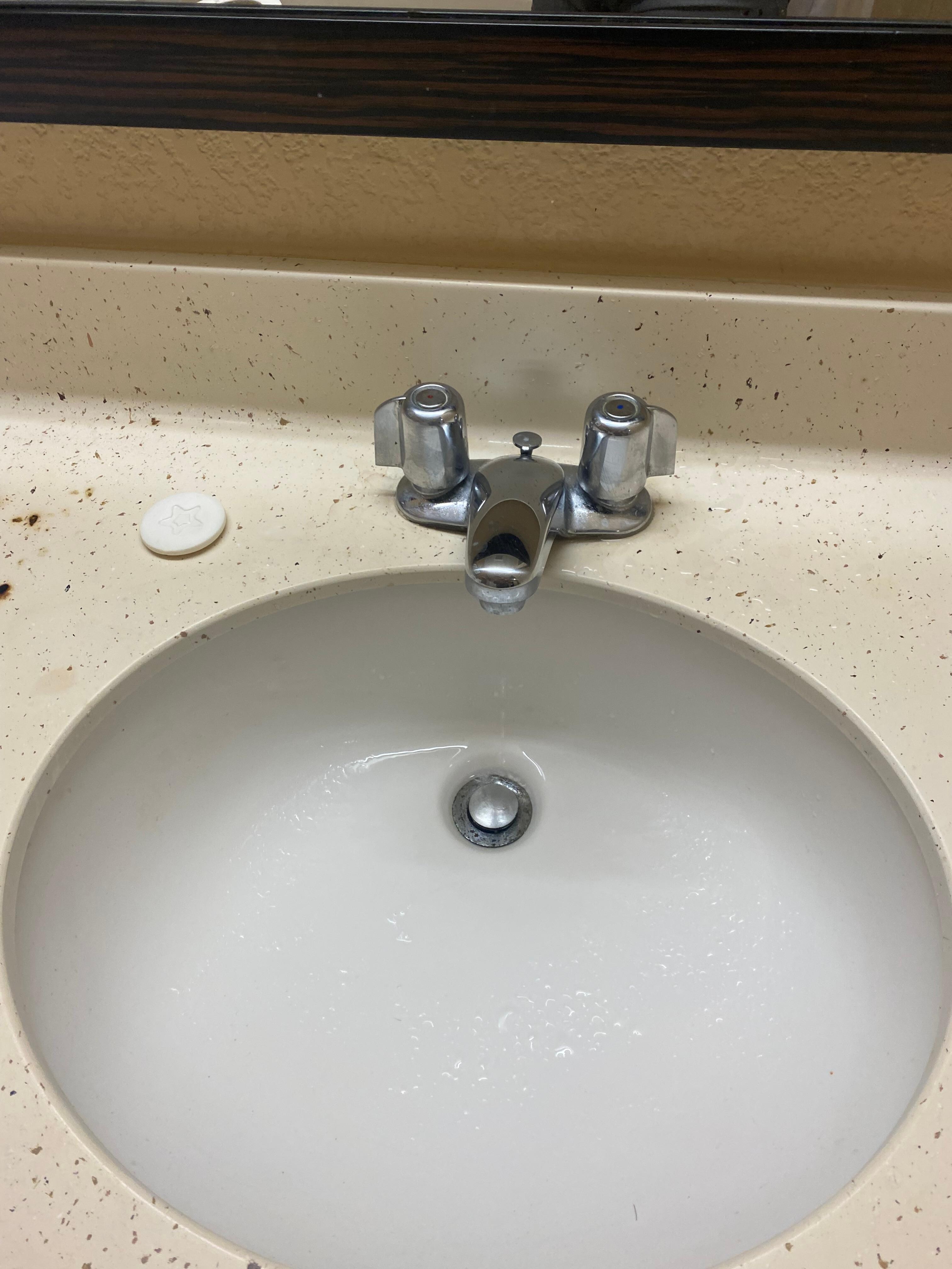Leaking sink