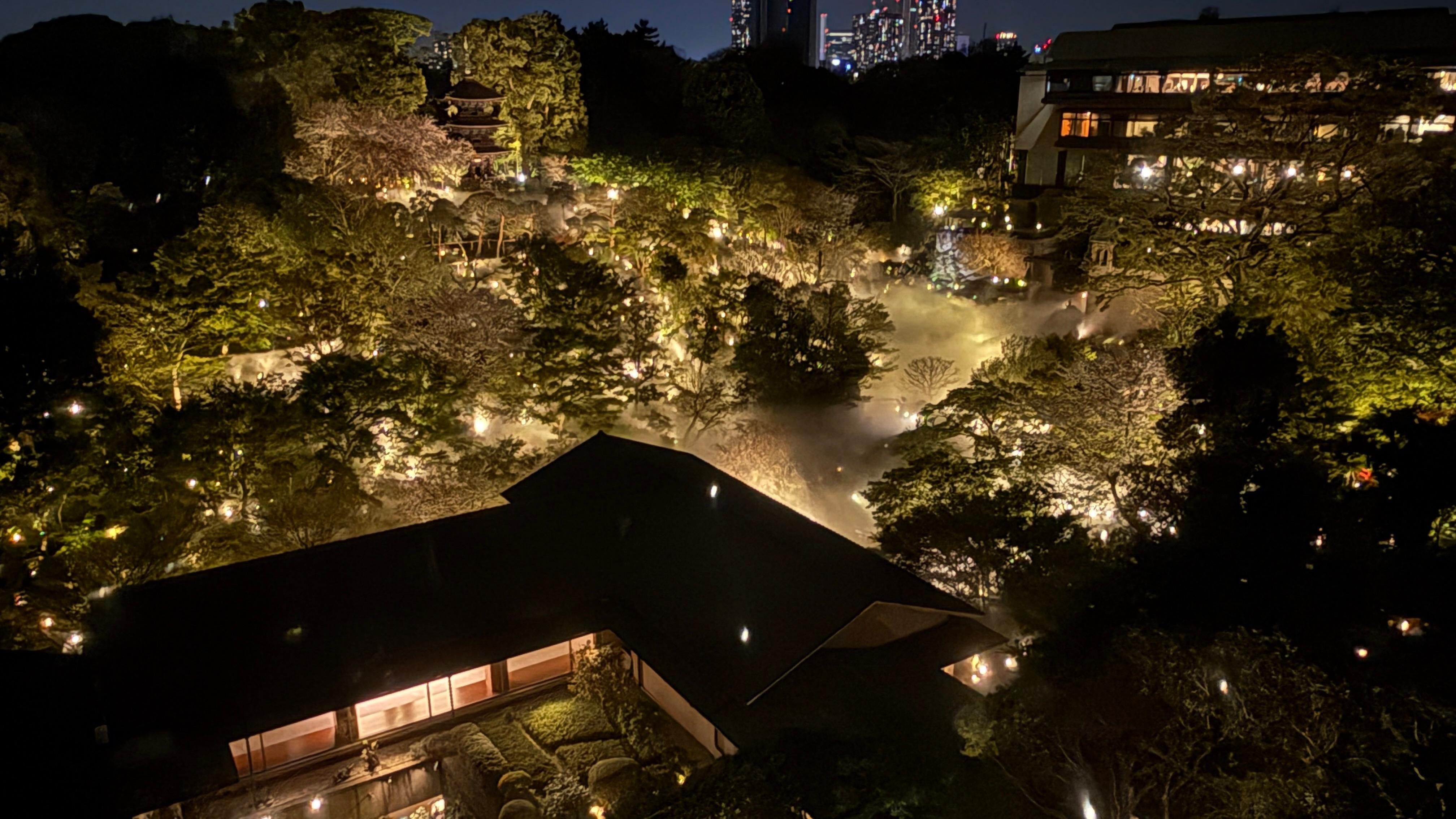View from the 14th floor Garden View room