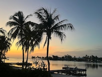Sunset on the bay