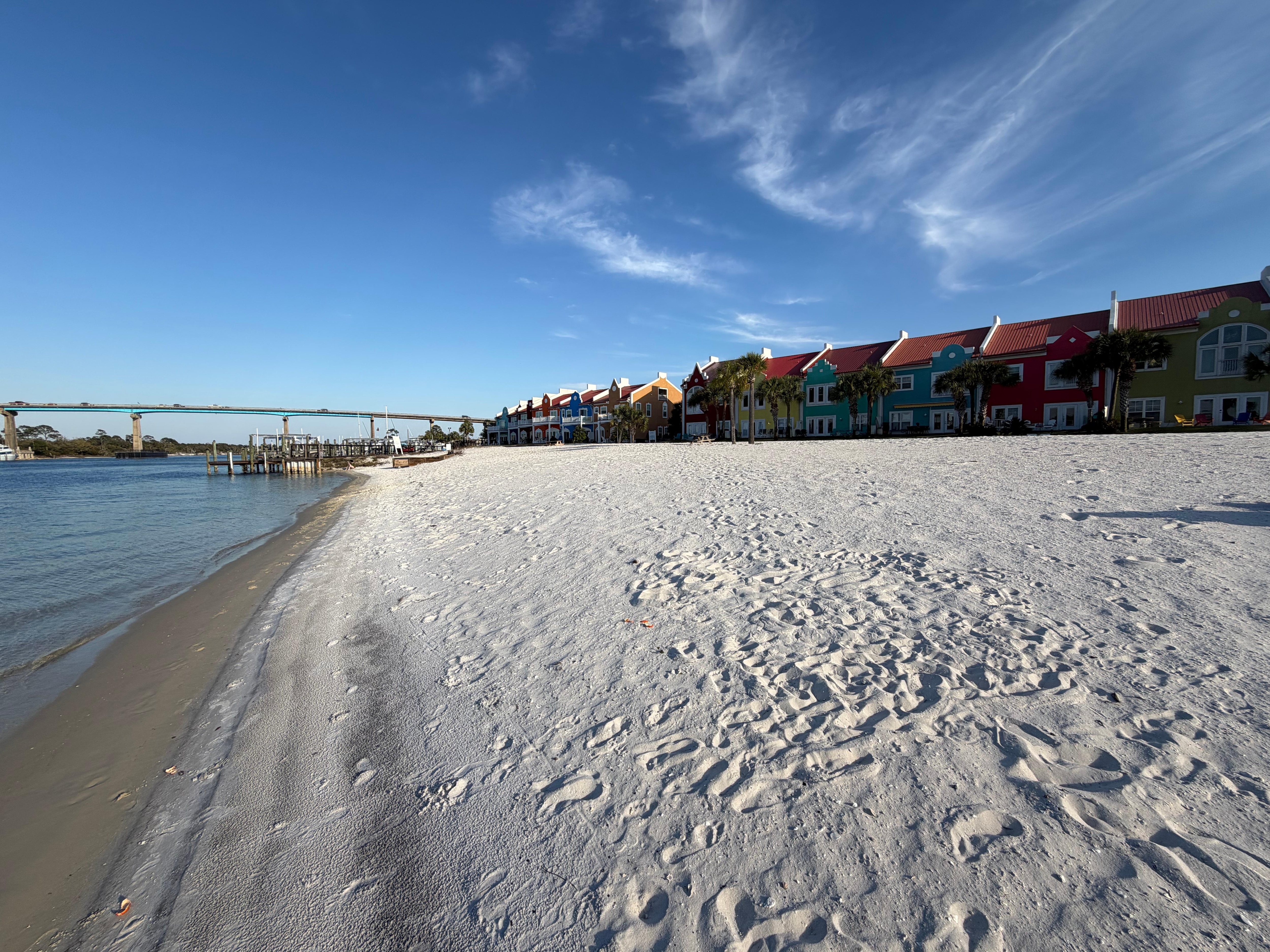 White sand beach steps from your door, beautiful!