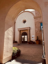 Entrance of Inn