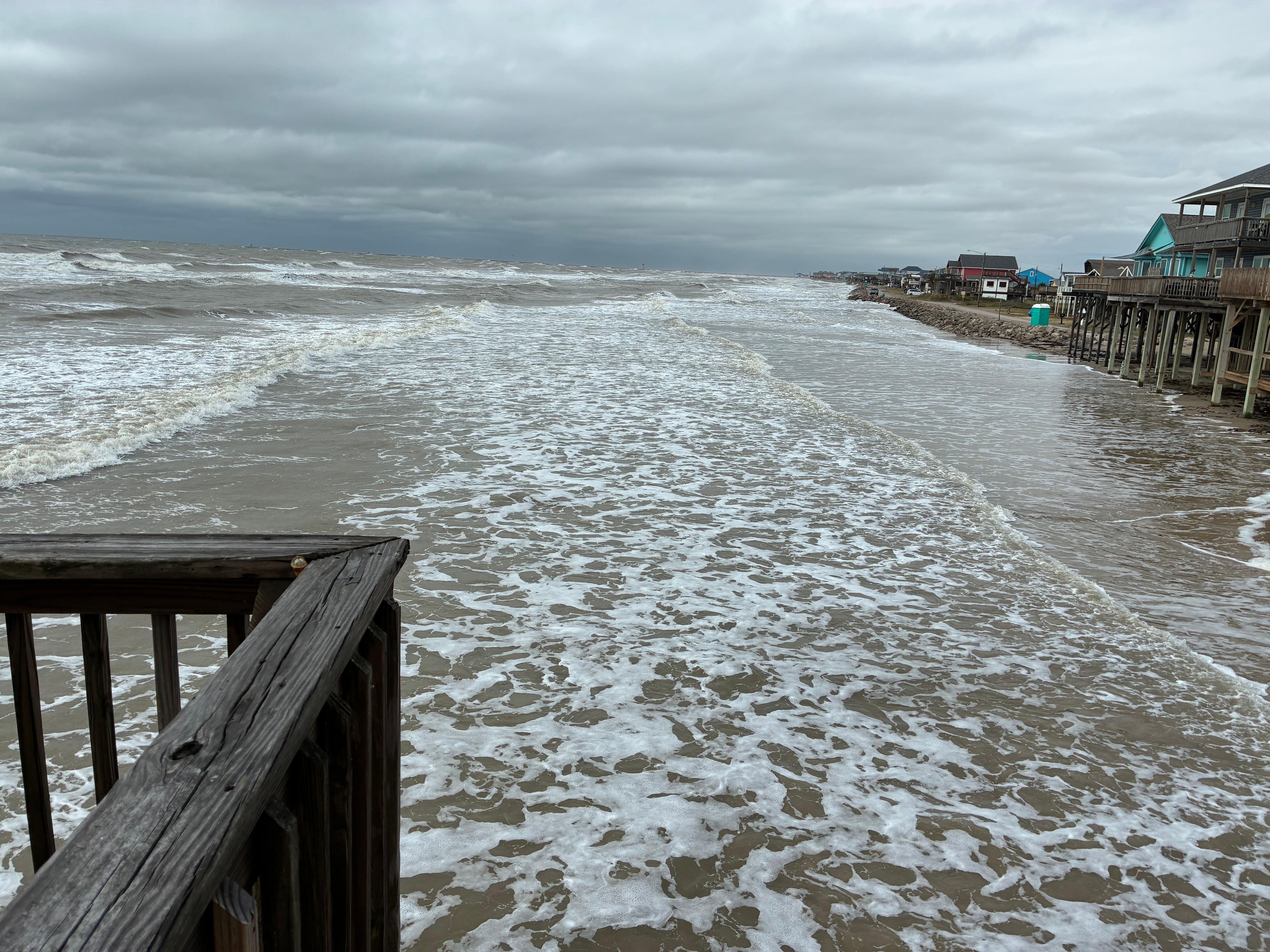 The beach