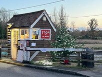 The Tide Mill tollbooth.
