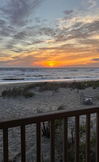 We saw beautiful sunrises from the back deck.