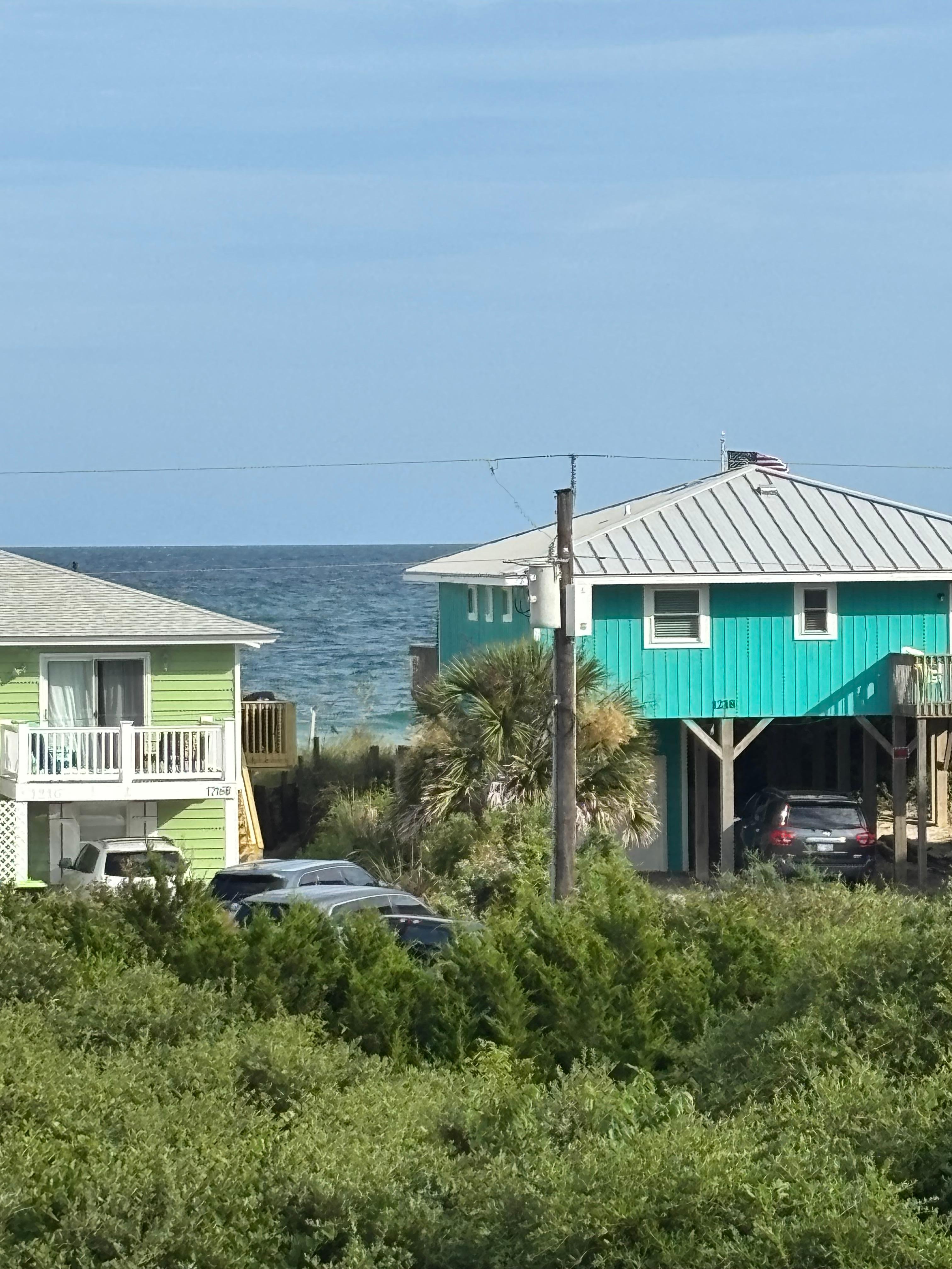 The view from the balcony! 