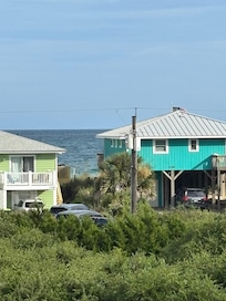 The view from the balcony!