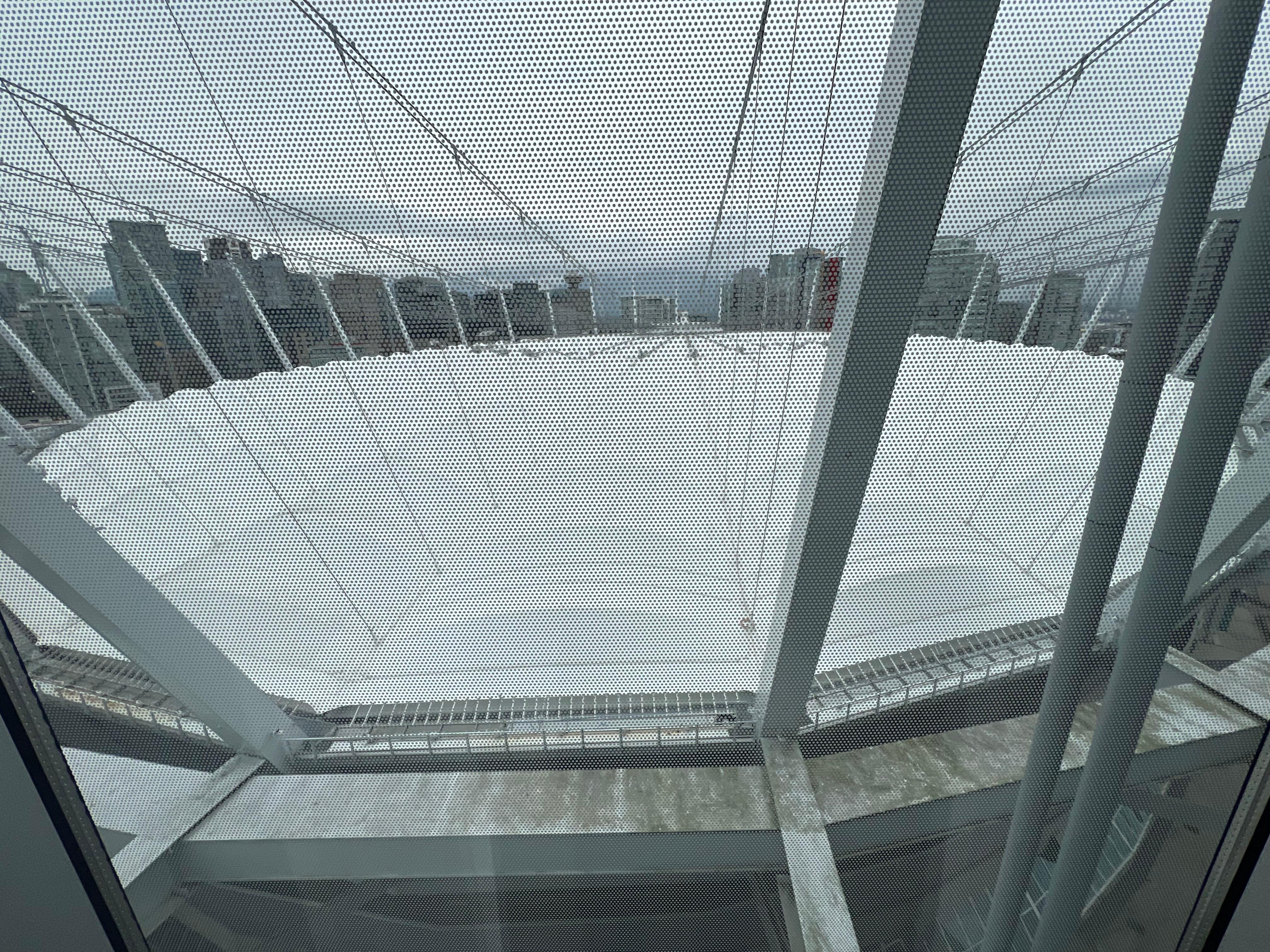 BC place roof isn’t such a bad view. 