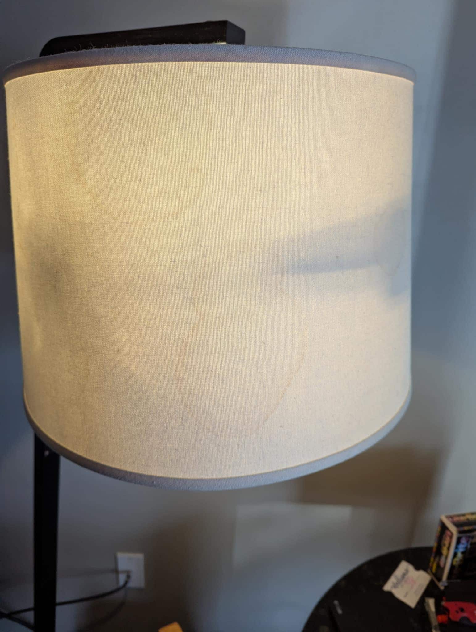 stained lamp shade