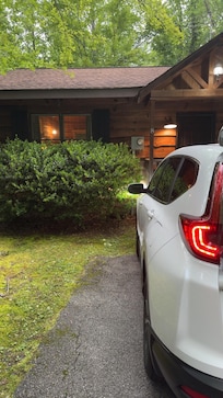Outside of our cabin
