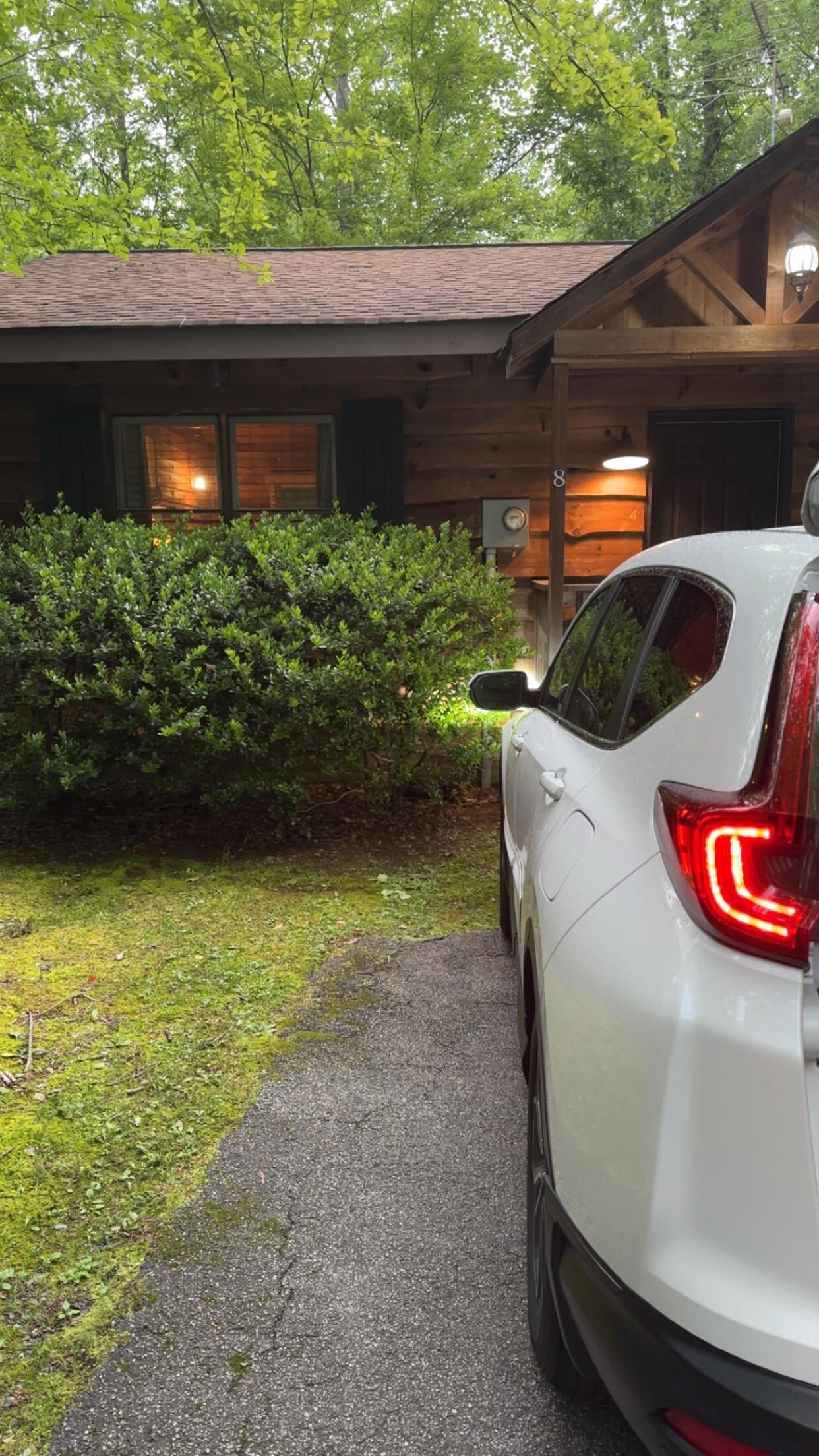 Outside of our cabin