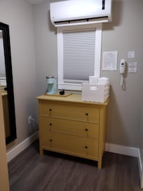 Nook next to bathroom