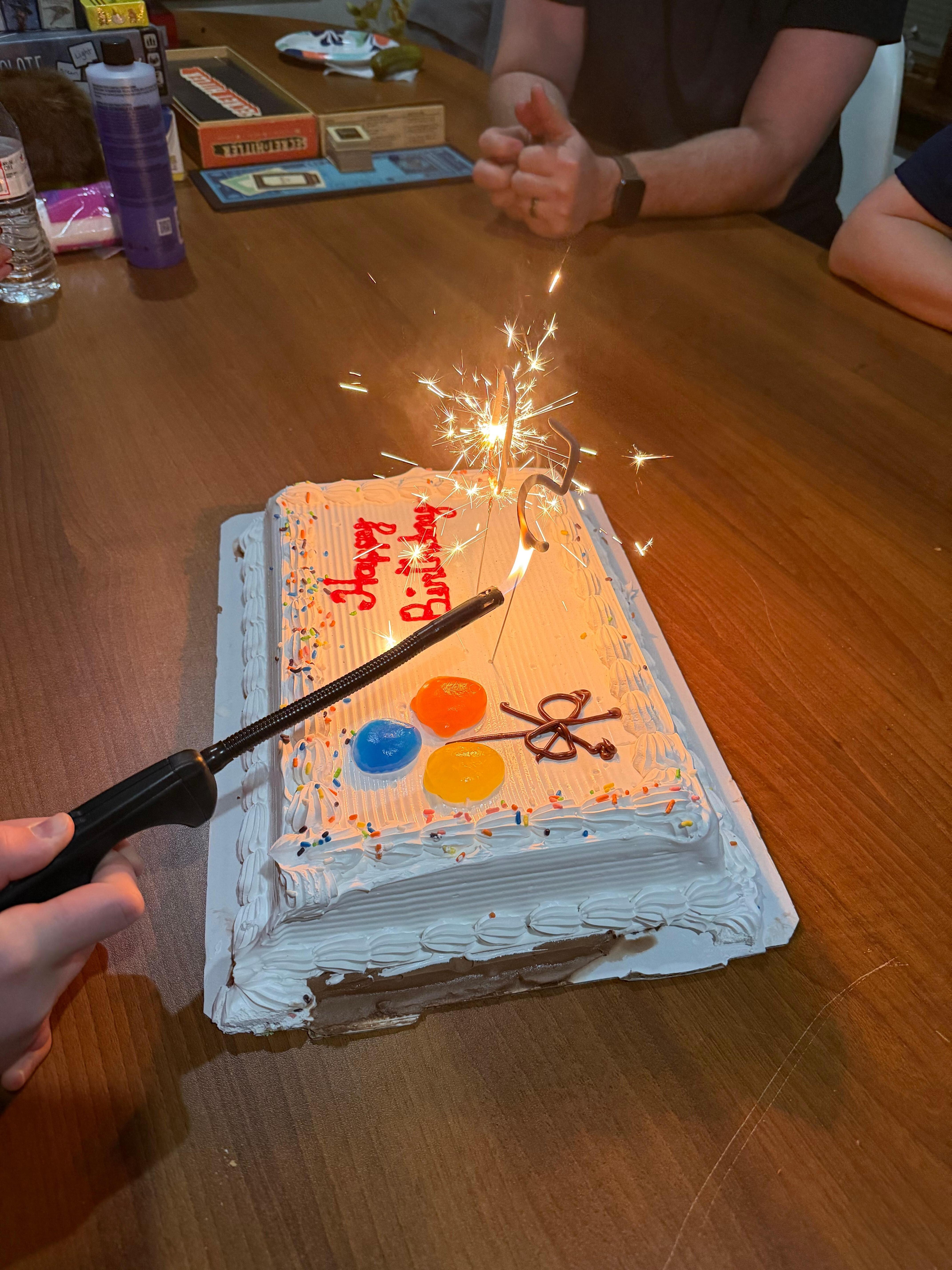 Nice atmosphere for a family birthday weekend.