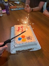 Nice atmosphere for a family birthday weekend.