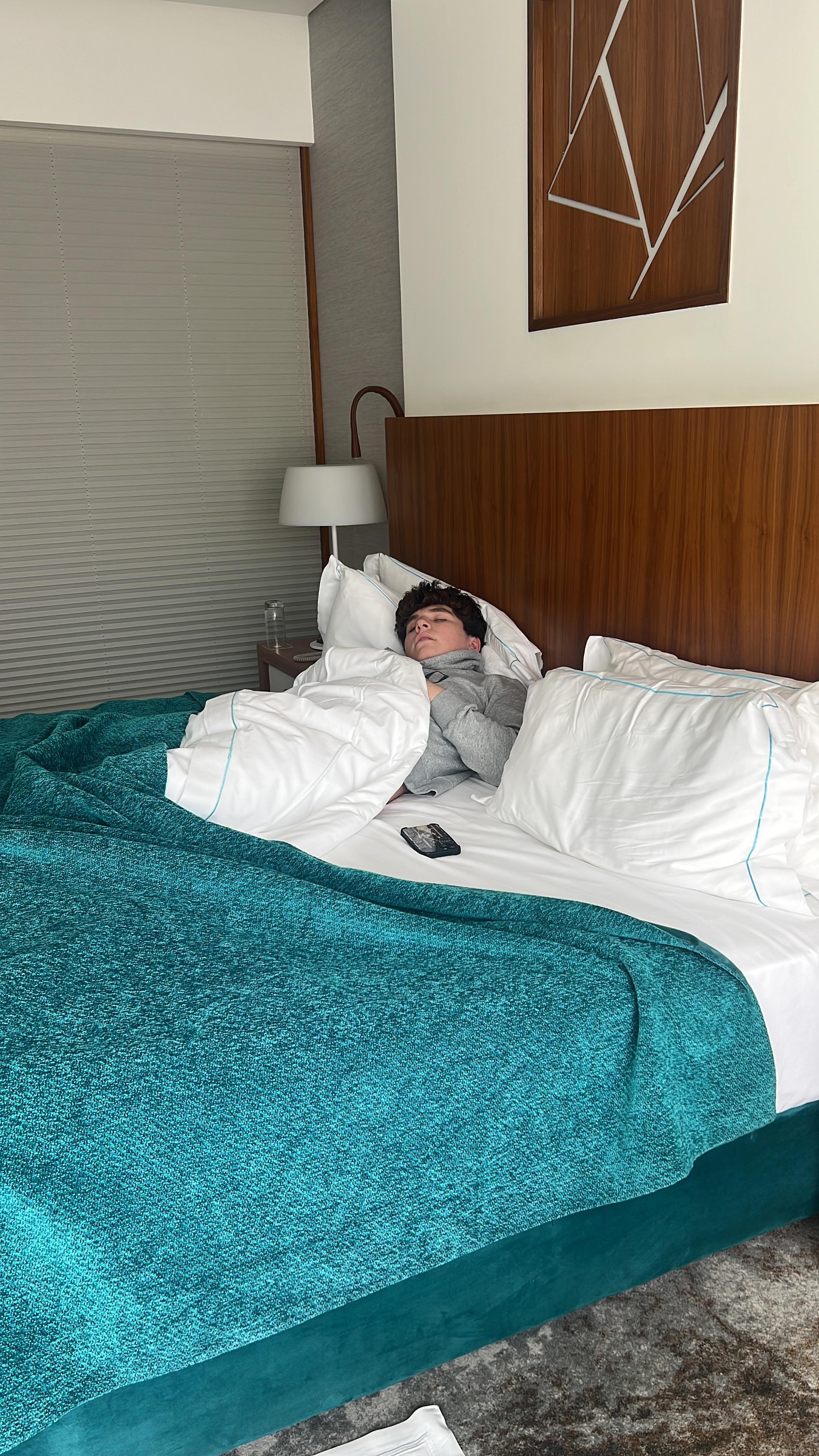 Bed was so comfortable! 