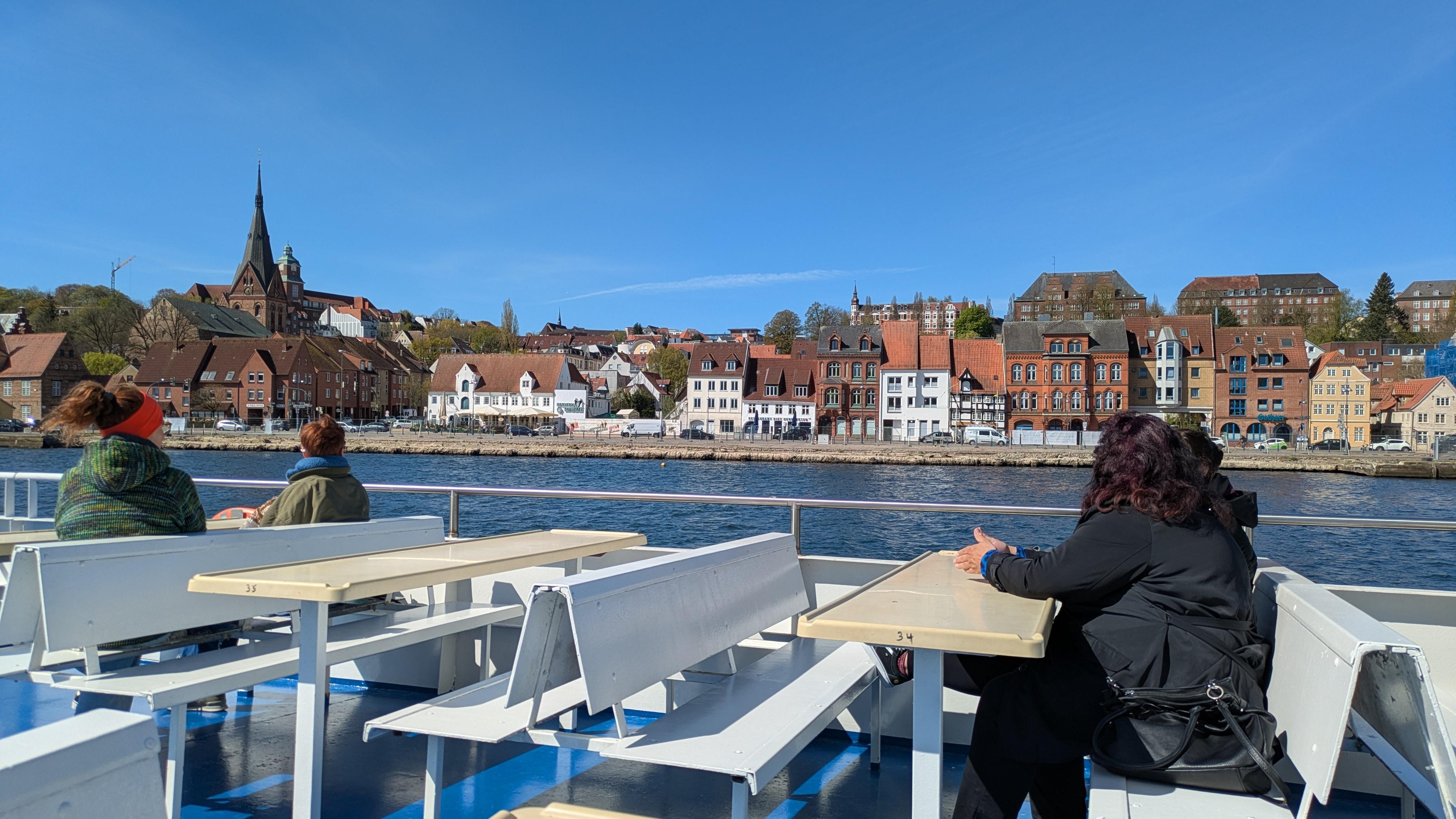 Schiffahrt von Flensburg nach Glücksburg