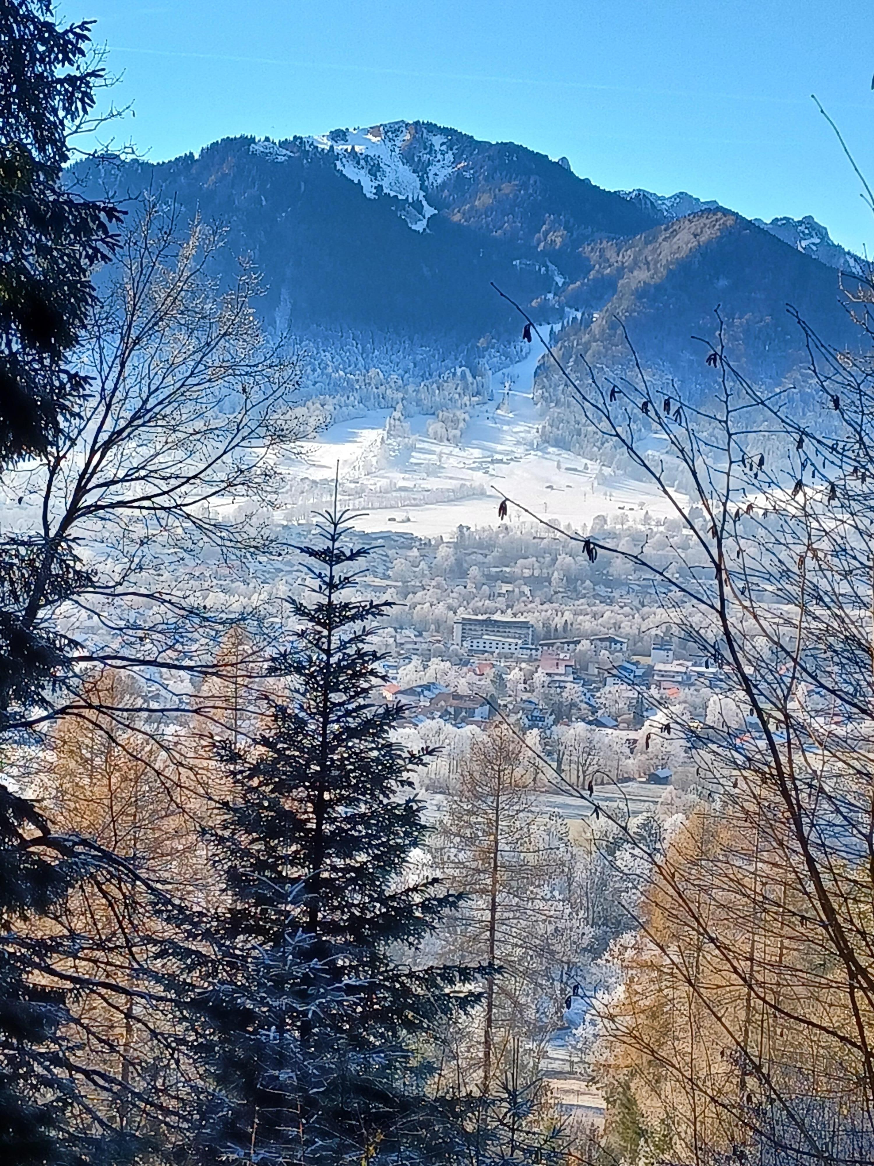 View across Lenggries 