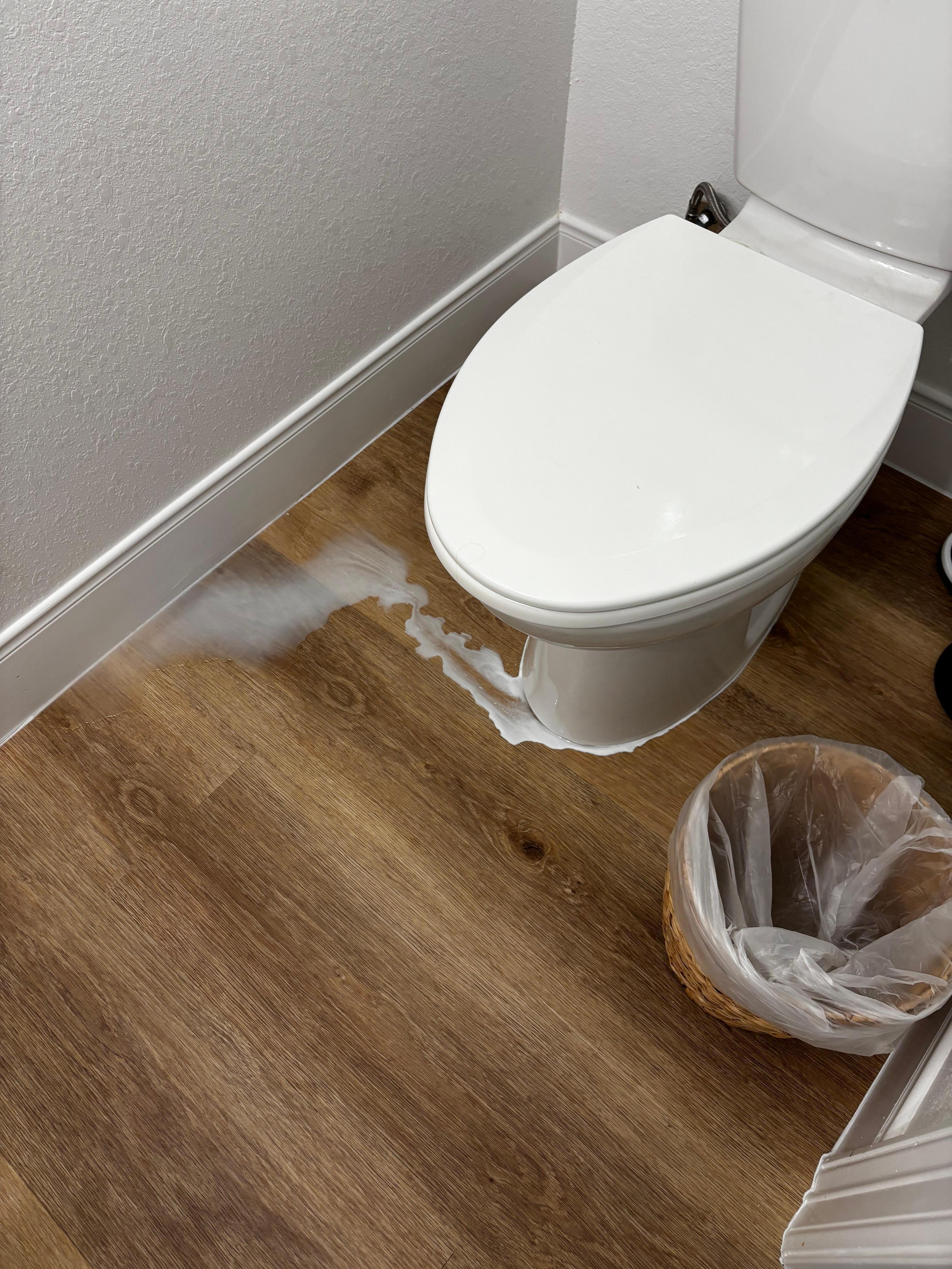 Water on the floor