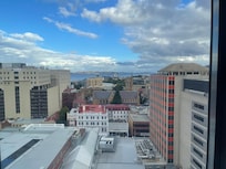 View from 11th floor from the room.