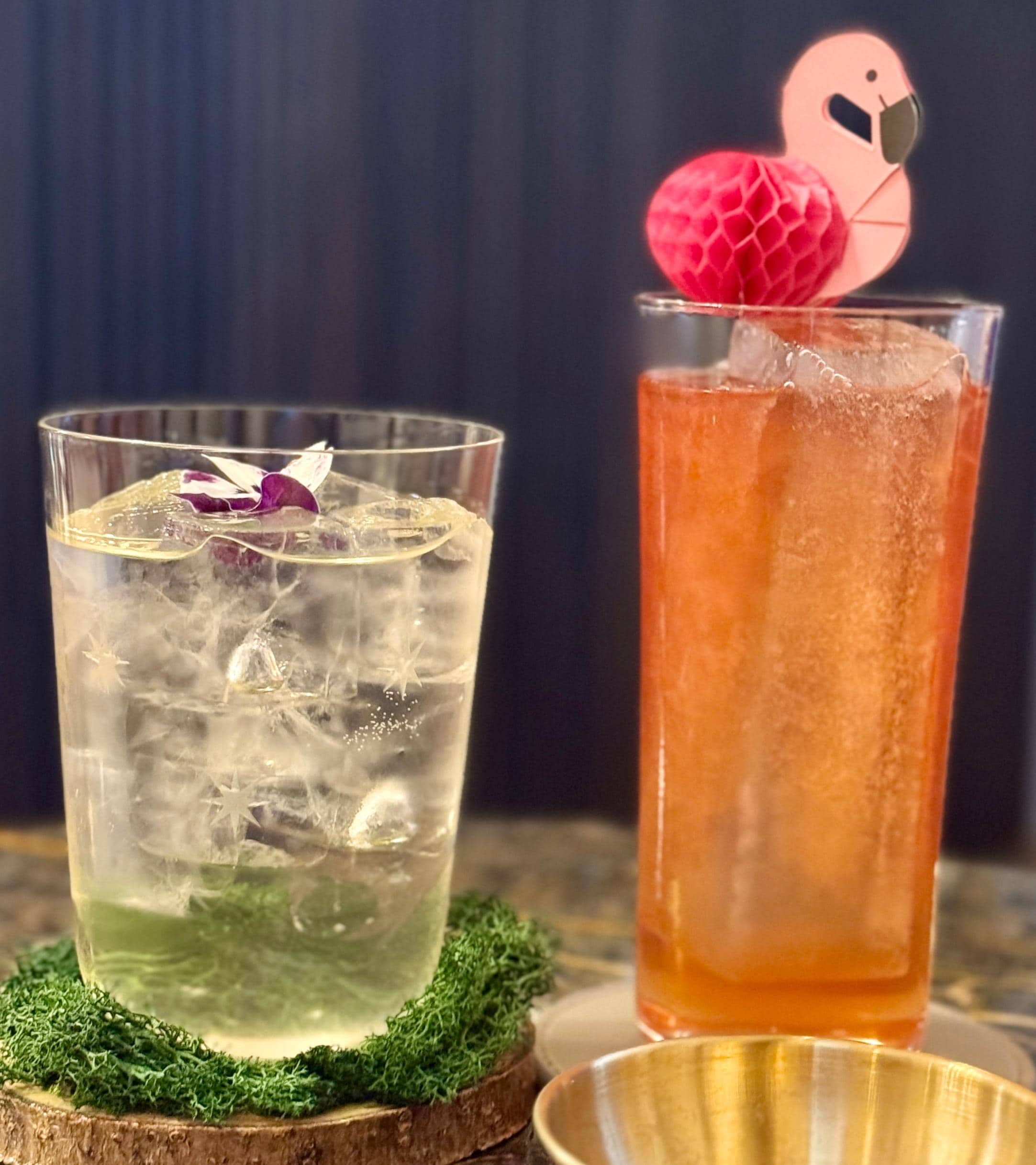 The lobby bar makes unique, regionally inspired cocktails 