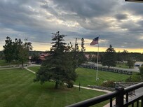 View in the morning from one of the balconies