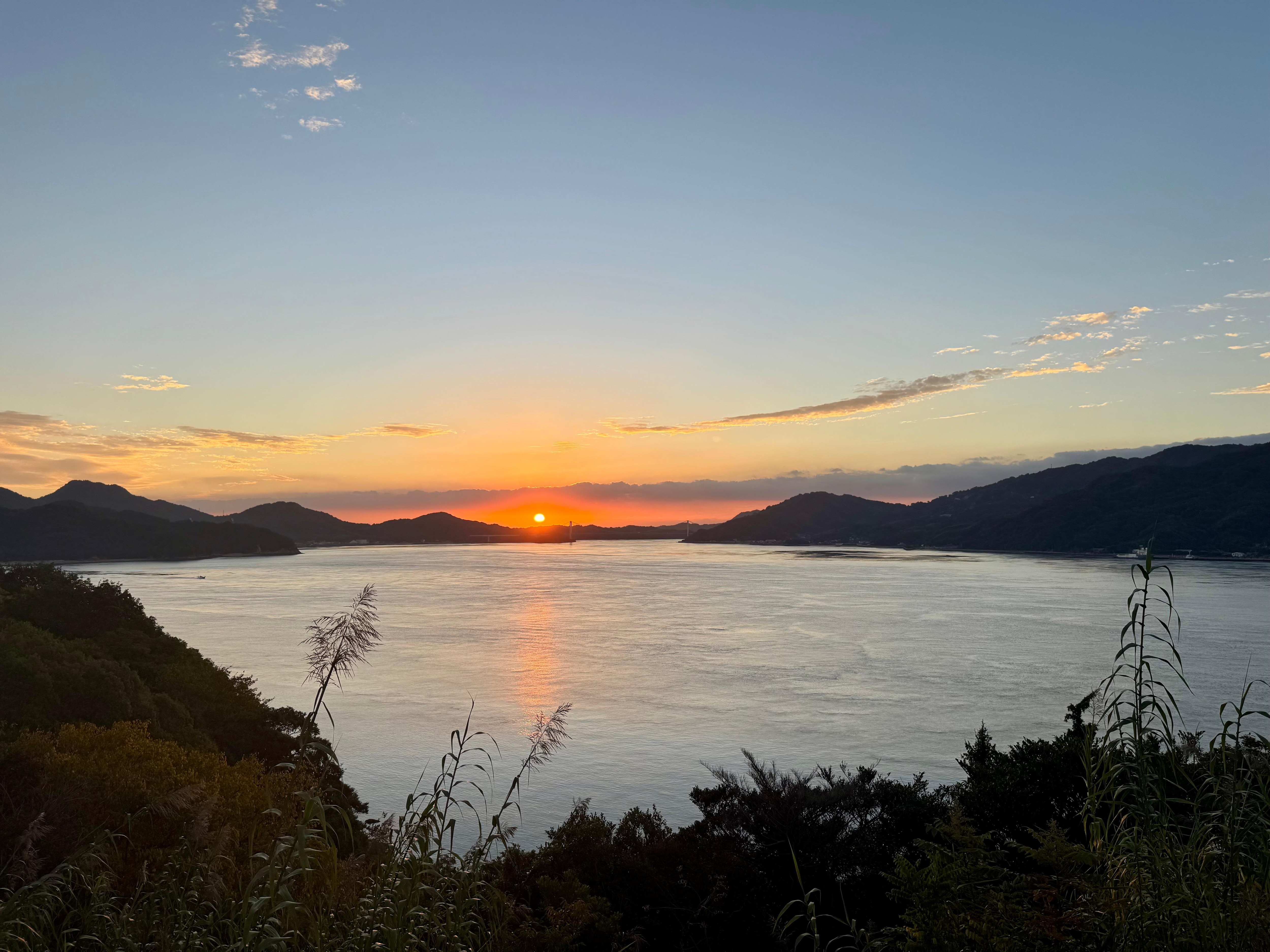 Sunrise from our patio