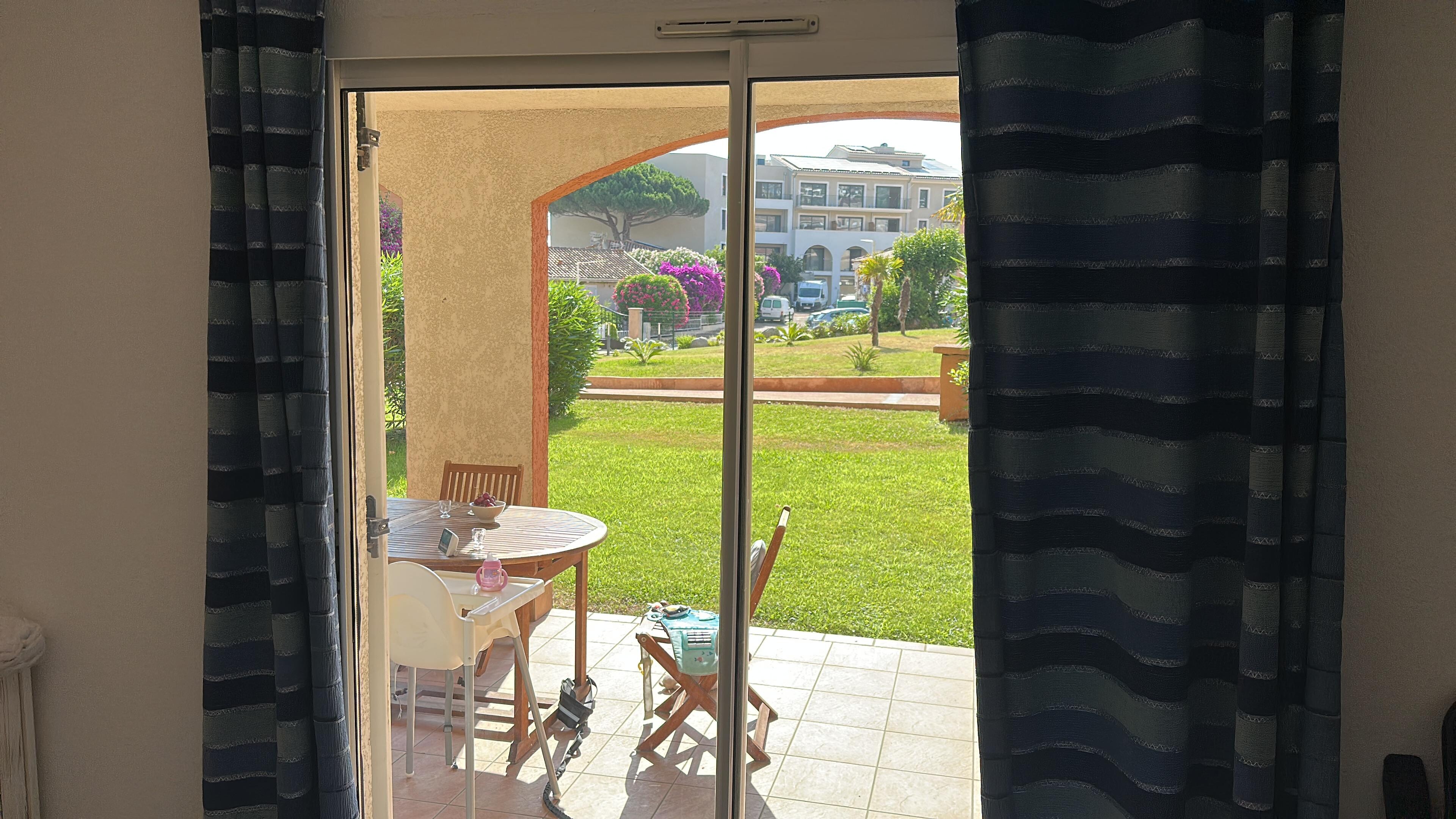 View to the garden