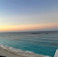 Sunset from the hotel