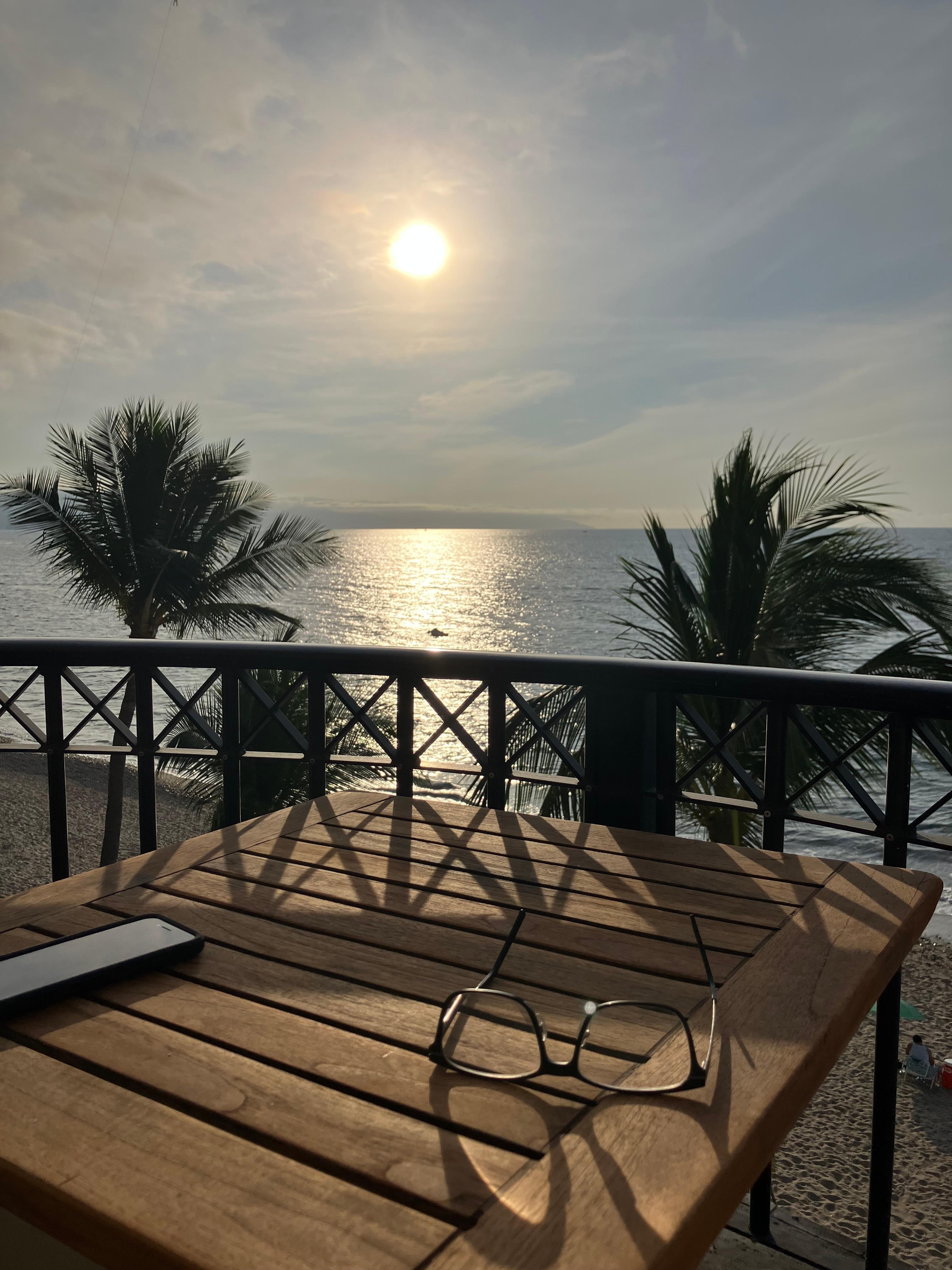 View from master bedroom balcony