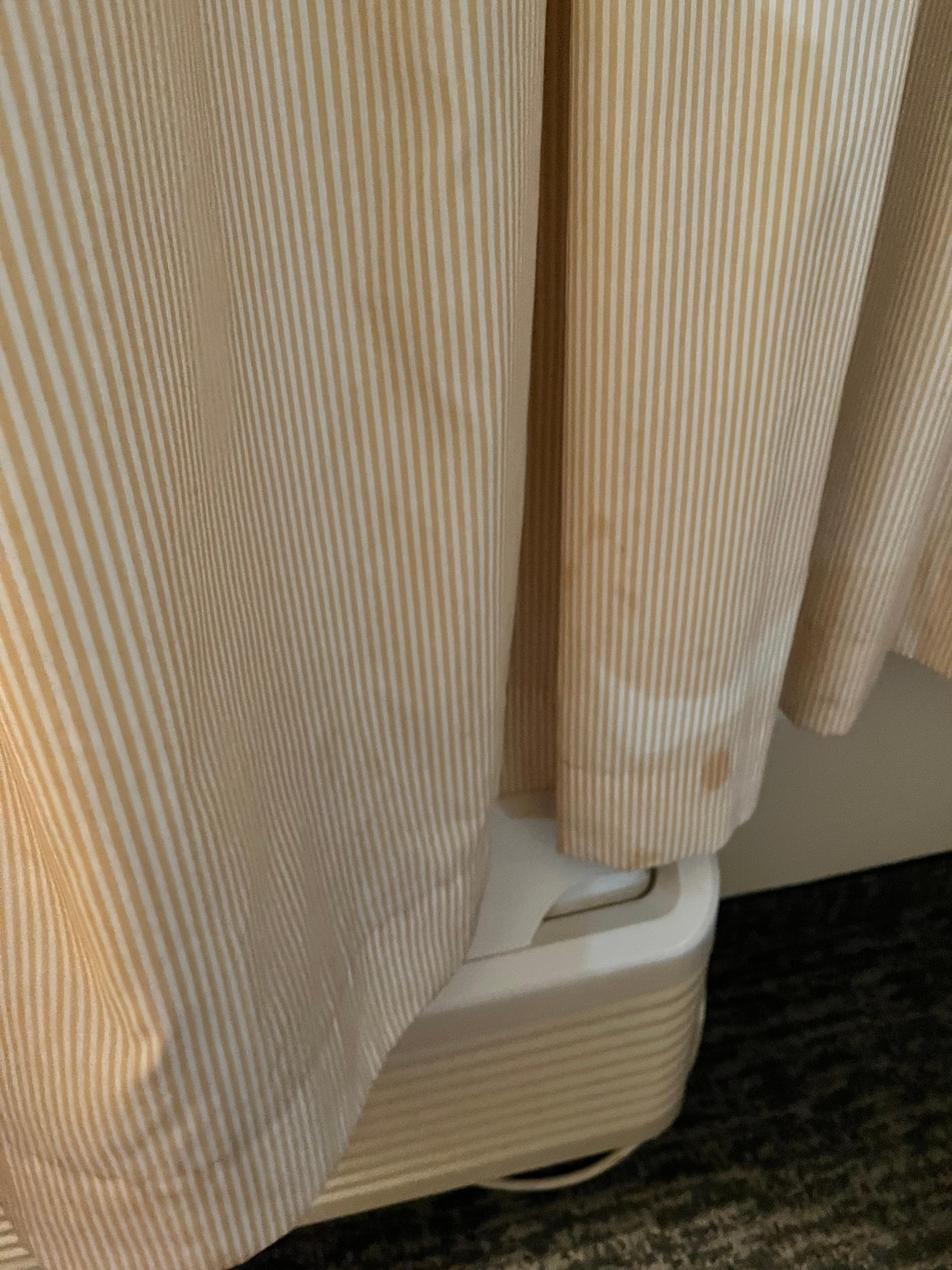 Curtain in room