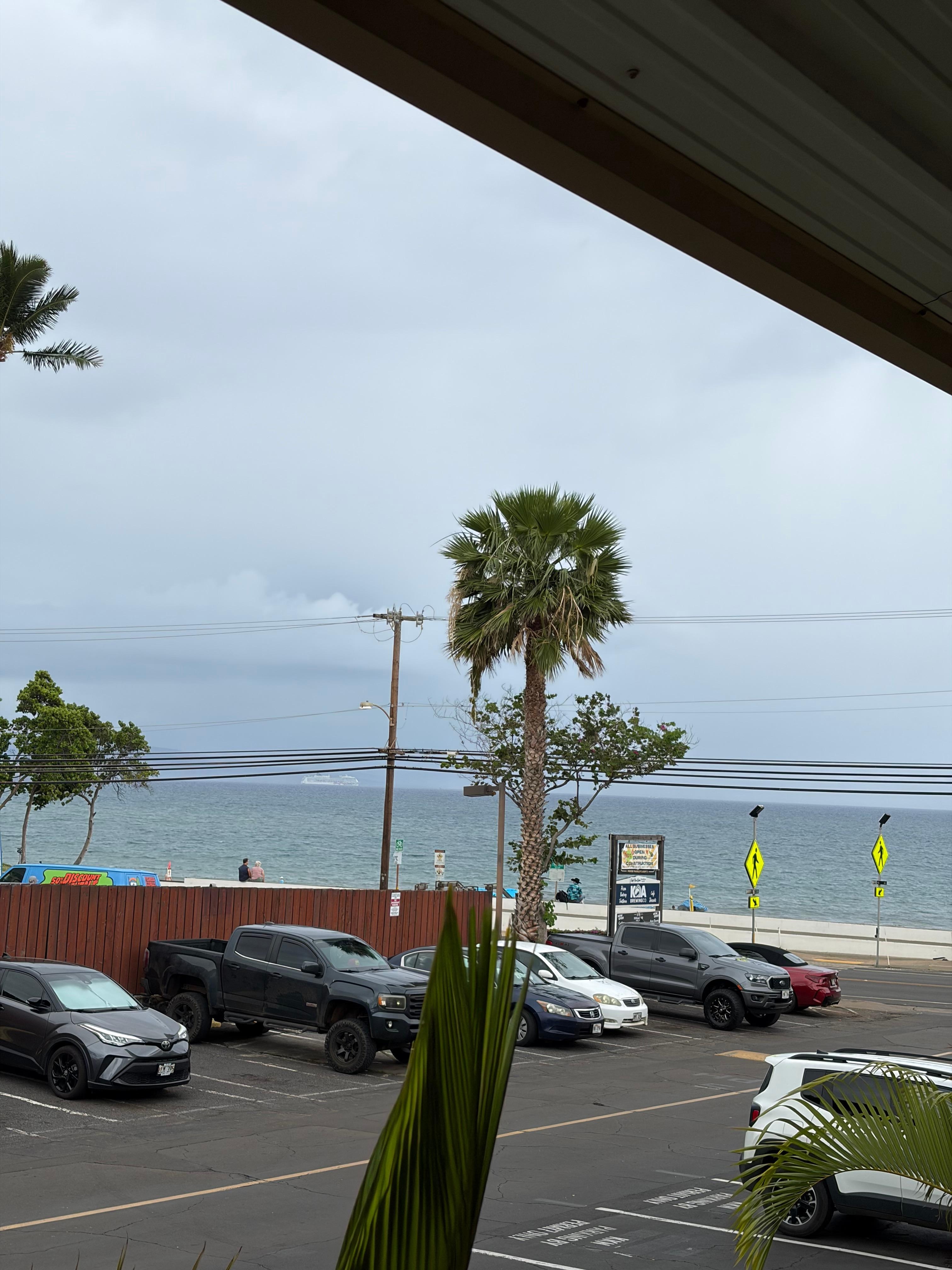 View from deck at Unit 205.